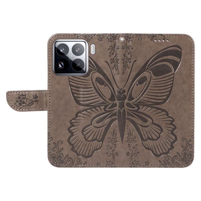Peněženková Pouzdra Xiaomi 15 Pro Kryty Na Mobil Motýlí Vzor