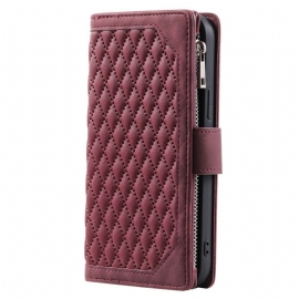 Peněženková Pouzdra Xiaomi 15 Pro Kryty Na Mobil Multifunkční Prošívaná Peněženka