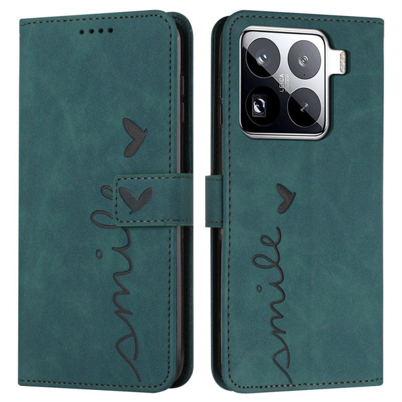 Peněženková Pouzdra Xiaomi 15 Pro Kryty Na Mobil Úsměv