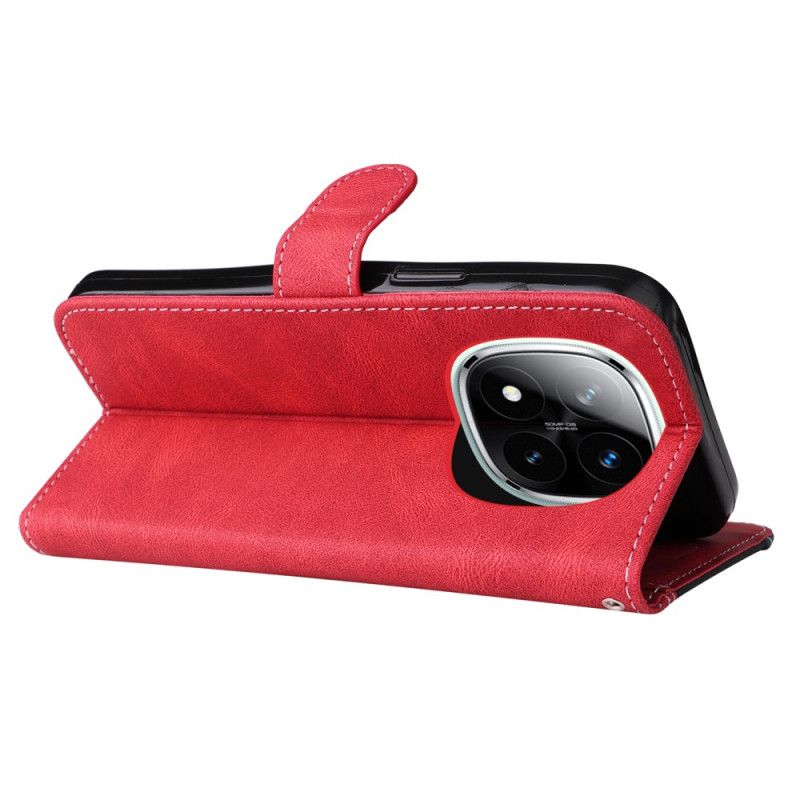 Kožený Kryt Na Poco X7 5g Trikolóra S Páskem