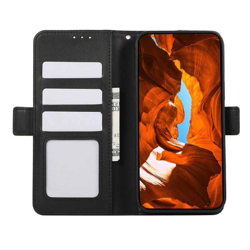 Kožený Kryt Poco X7 5g Abeek Rfid Peněženka