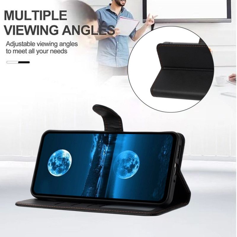 Kožený Kryt Poco X7 5g Efekt Umělé Kůže