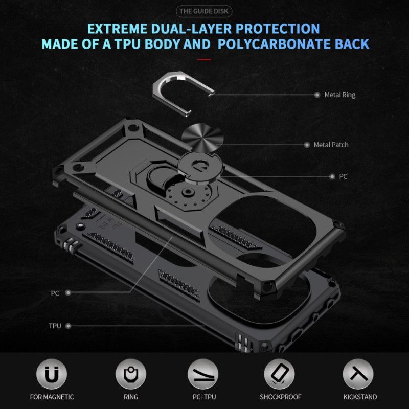 Kryt Na Poco X7 5g Ultraodolný Držák Na Prsteny