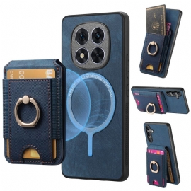 Kryt Poco X7 5g Magnetické Pouzdro Na Karty S Vertikální Klopou