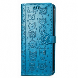 Peněženková Pouzdra Poco X7 5g Animovaná Zvířata