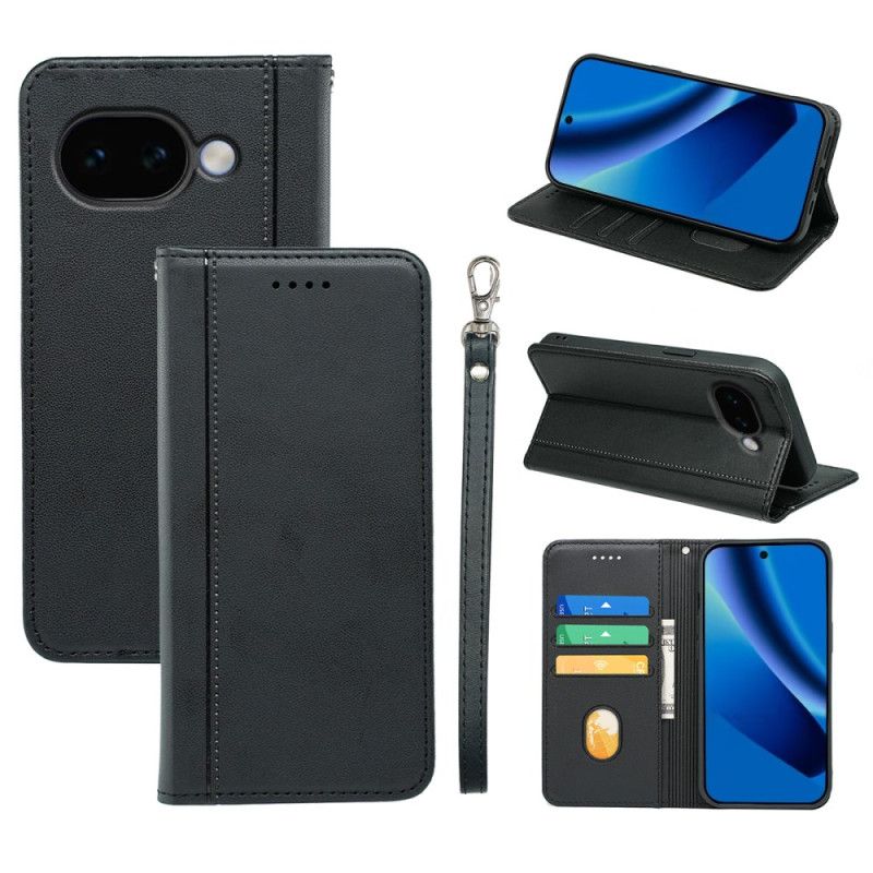 Kožené Pouzdro Folio Google Pixel 10a Vintage Styl