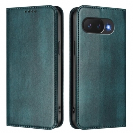 Kožené Pouzdro Google Pixel 10a Kryty Na Mobil Rfid Blokování A Retro Textura