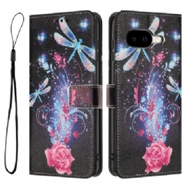 Kožený Kryt Google Pixel 10a Vzor Vážky