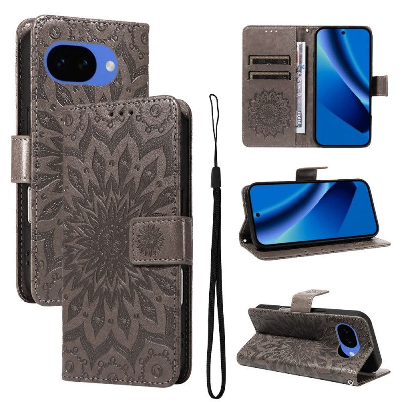 Kožený Kryt Na Google Pixel 10a Vzor Slunečnice