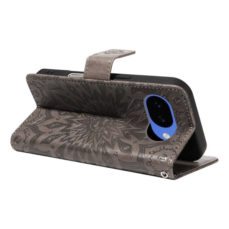 Kožený Kryt Na Google Pixel 10a Vzor Slunečnice