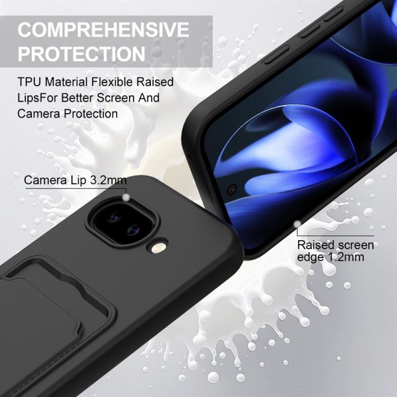 Kryt Google Pixel 10a Pouzdro Na Karty Z Tekutého Silikonu