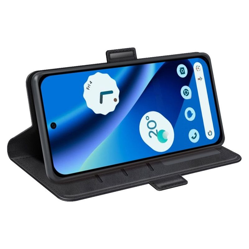 Peněženková Pouzdra Google Pixel 10a Klasická Dvojitá Spona