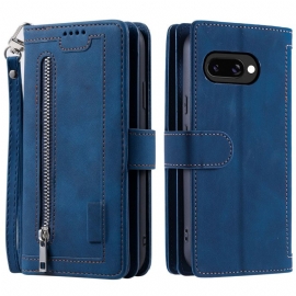 Peněženková Pouzdra Google Pixel 10a Kryty Na Mobil Peněženka S 9 Přihrádkami Na Karty