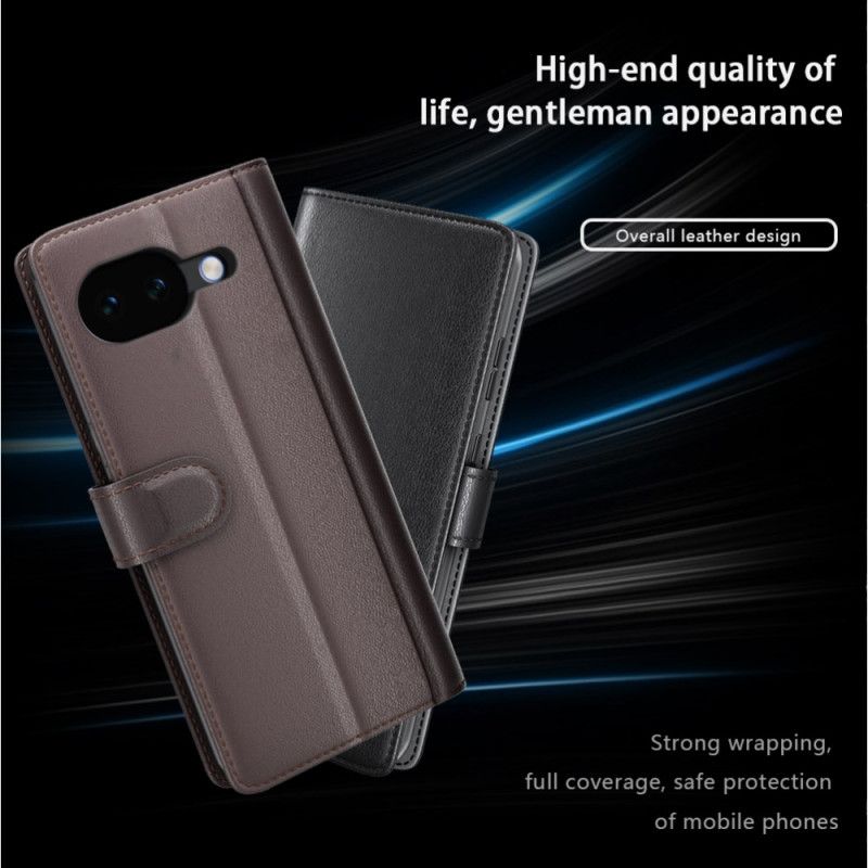 Peněženková Pouzdra Google Pixel 10a Kryty Na Mobil Pravá Kůže