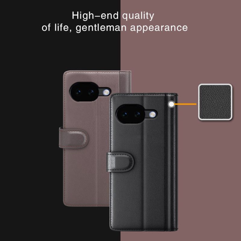 Peněženková Pouzdra Google Pixel 10a Kryty Na Mobil Pravá Kůže