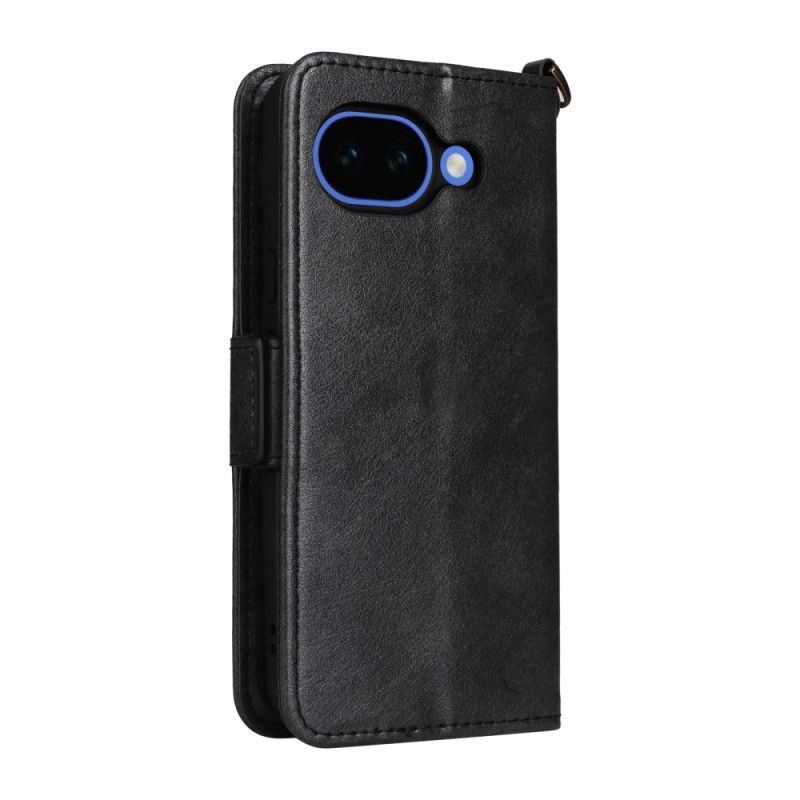 Peněženková Pouzdra Google Pixel 10a Vintage Peněženka A Ramenní Popruh