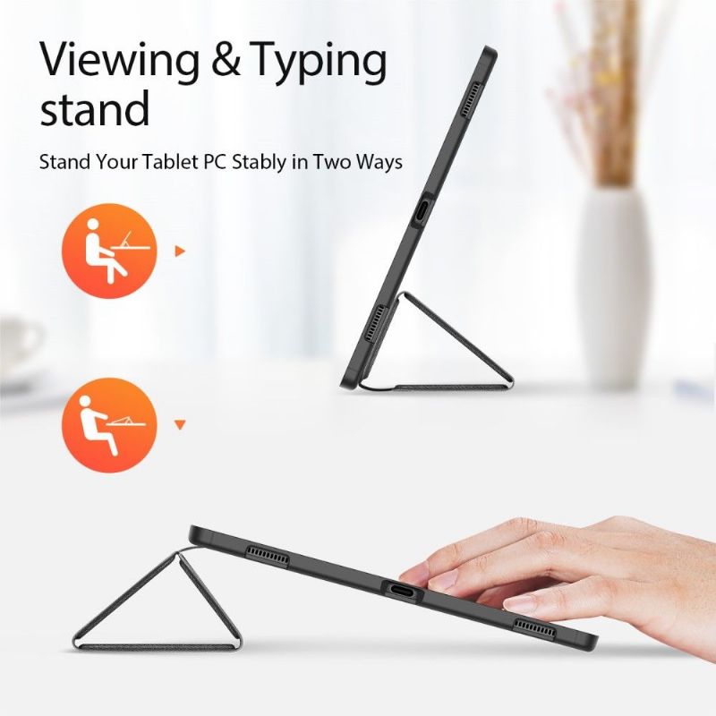 Flipové Pouzdro Na Samsung Galaxy Tab S8 Ultra Třídílná Prémiová Řada
