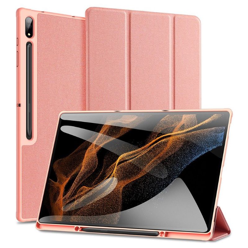 Flipové Pouzdro Na Samsung Galaxy Tab S8 Ultra Třídílná Prémiová Řada