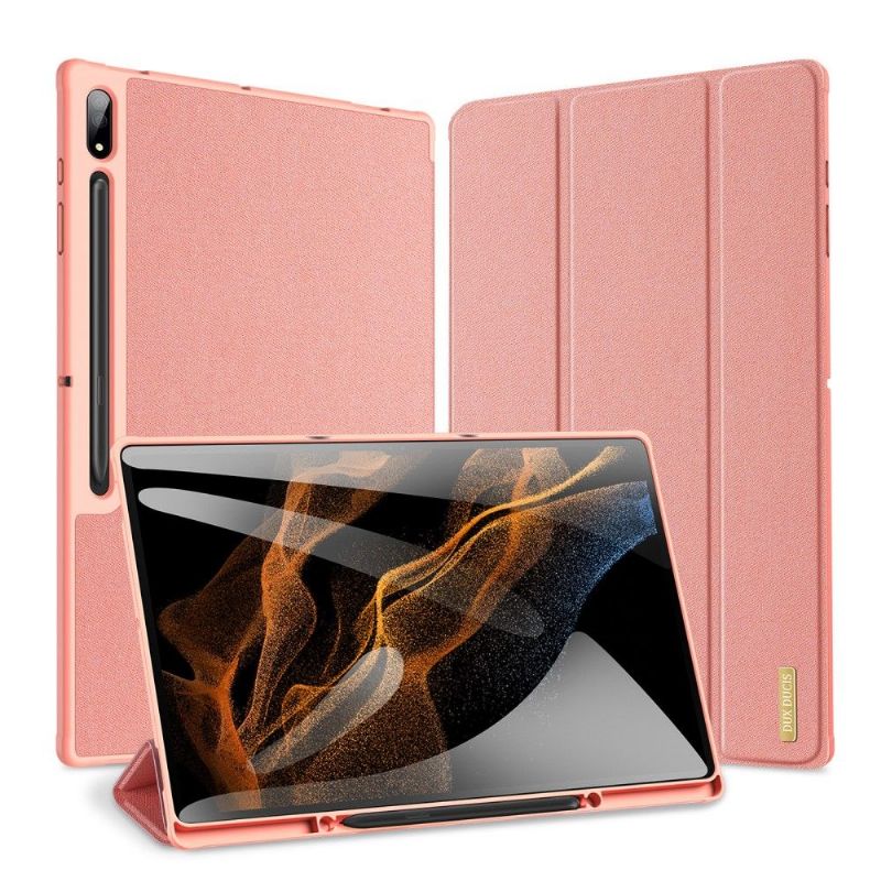 Flipové Pouzdro Na Samsung Galaxy Tab S8 Ultra Třídílná Prémiová Řada