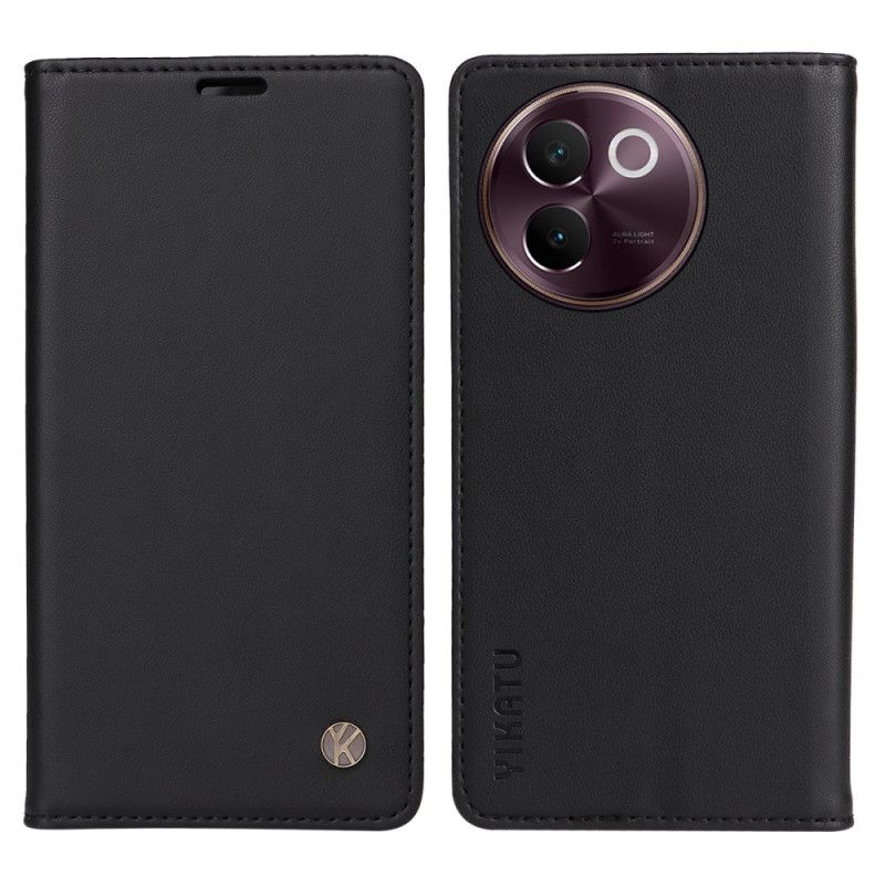 Kožené Pouzdro Folio Na Vivo V40 Lite 5g Yikatu