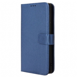 Kožený Kryt Vivo V40 Lite 5g Diamantová Textura