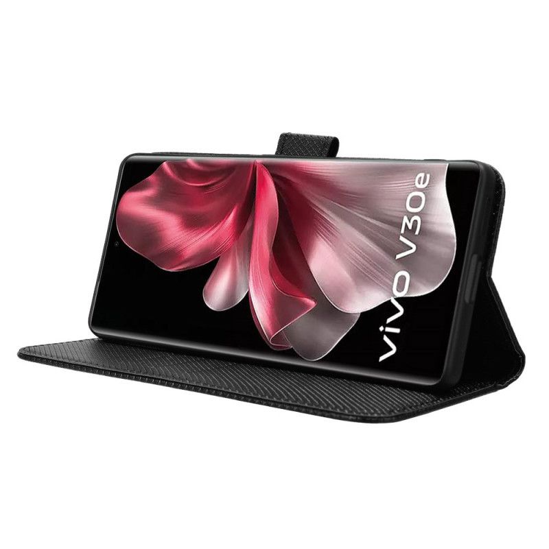 Kožený Kryt Vivo V40 Lite 5g Diamantová Textura