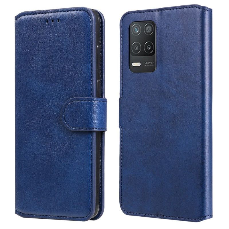Flipové Pouzdro Na Realme 8 5G Efekt Kůže Enkay