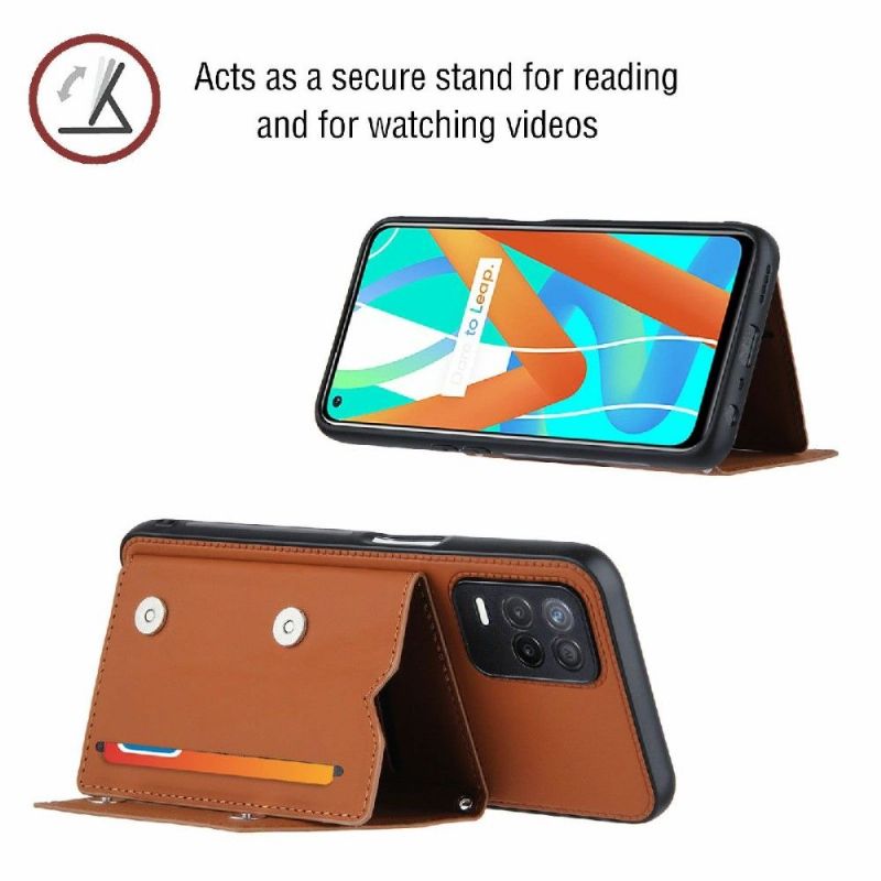 Kryt Na Realme 8 5G Vícekomorová Šňůrka Aude