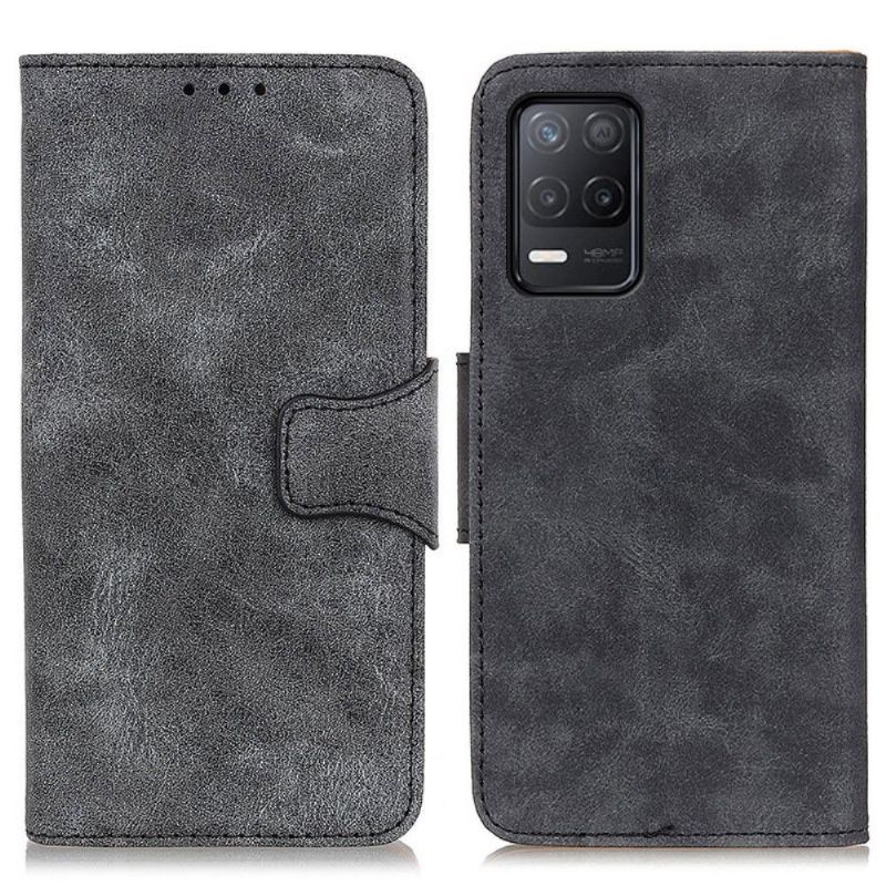 Pouzdra Na Realme 8 5G Edouard Vintage Umělá Kůže