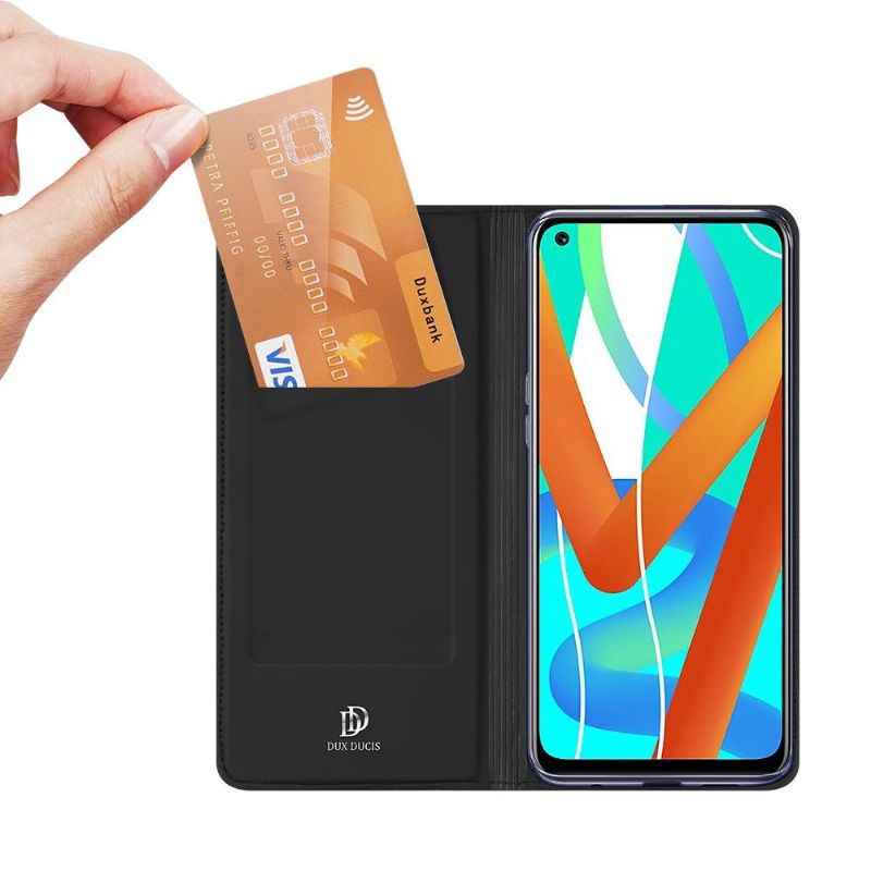 Pouzdra Na Realme 8 5G Obchodní Saténový Efekt