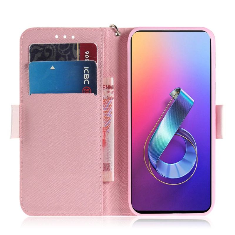 Flipové Pouzdro Na Asus Zenfone 6 Vzor Paty