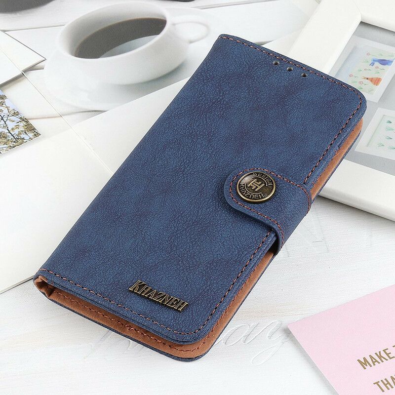 Flipové Pouzdro Na Asus Zenfone 7 / 7 Pro Imitace Kůže Khazneh
