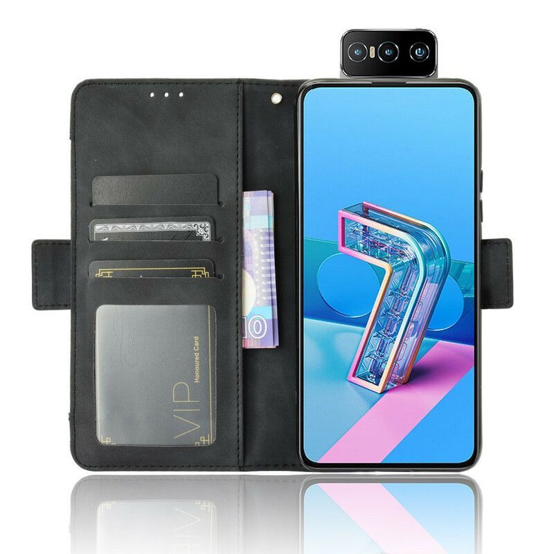 Flipové Pouzdro Na Asus Zenfone 7 / 7 Pro Multi-card Premier Class