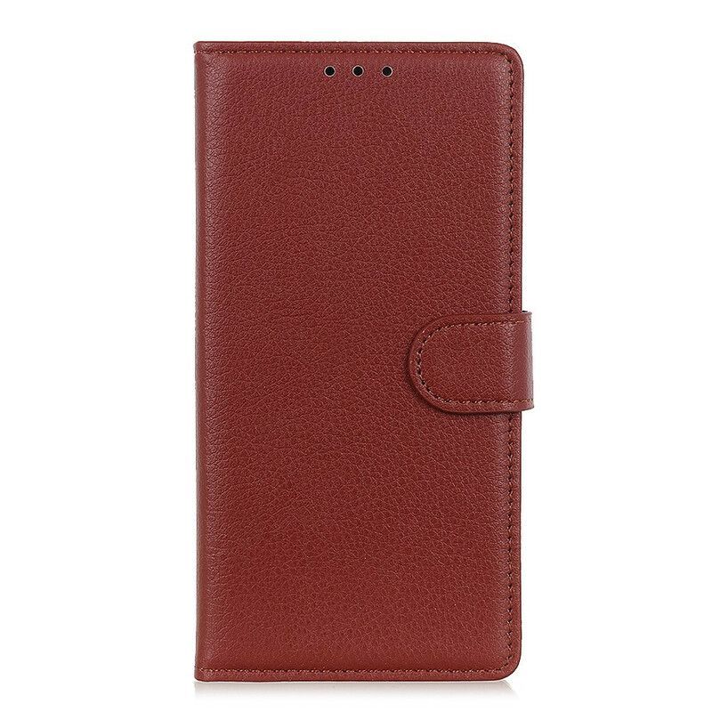 Kožené Pouzdro Na Asus Zenfone 7 / 7 Pro Textura Liči