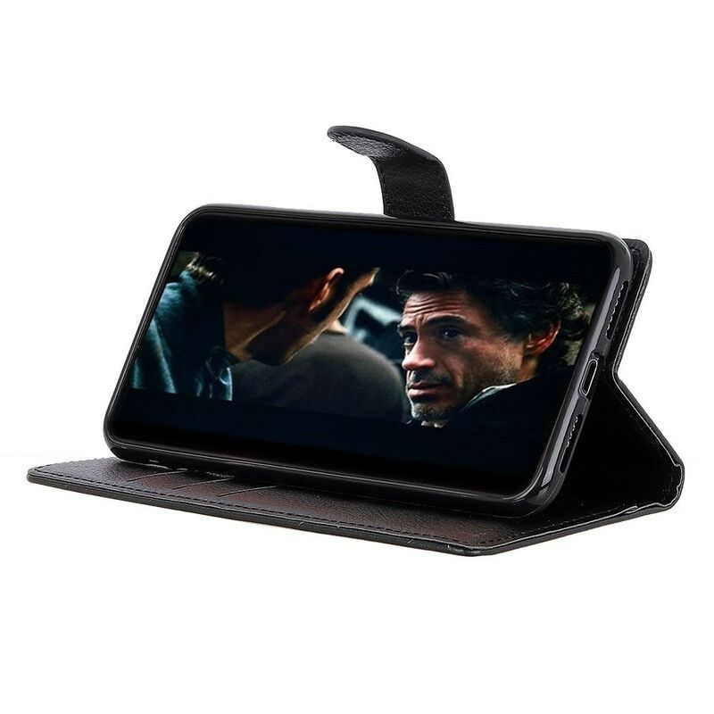 Kožené Pouzdro Na Asus Zenfone 7 / 7 Pro Textura Liči