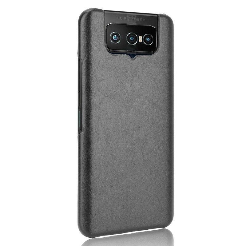 Kryt Na Asus Zenfone 7 / 7 Pro Efekt Kůže Litchi