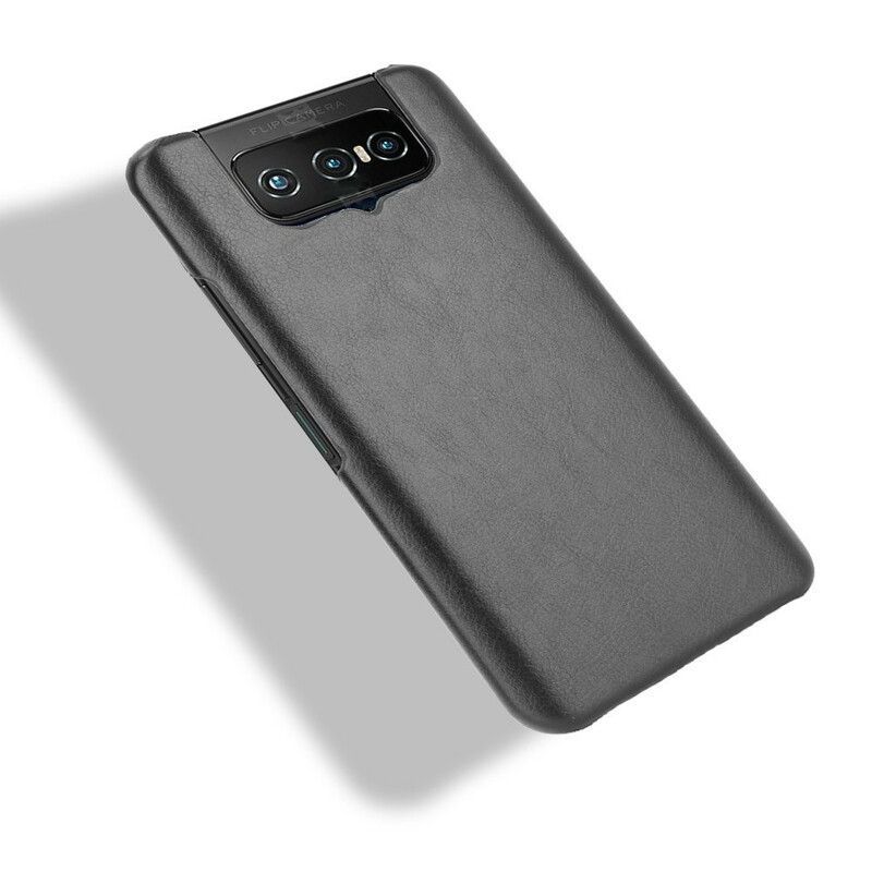 Kryt Na Asus Zenfone 7 / 7 Pro Efekt Kůže Litchi