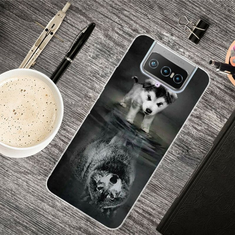 Kryty Na Mobil Na Asus Zenfone 7 / 7 Pro Štěně Sen
