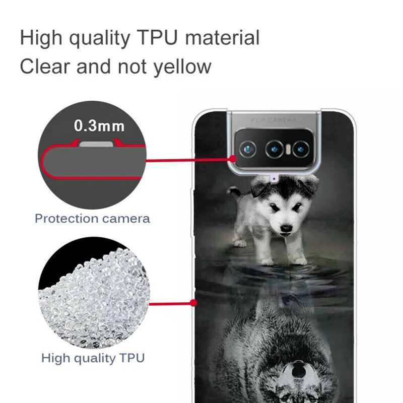 Kryty Na Mobil Na Asus Zenfone 7 / 7 Pro Štěně Sen