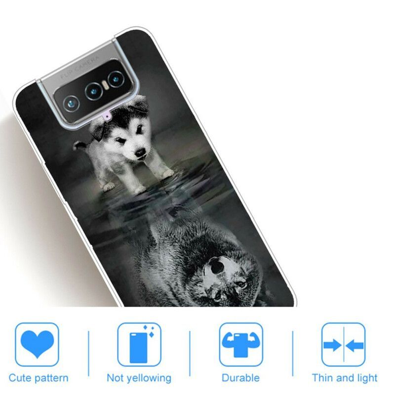 Kryty Na Mobil Na Asus Zenfone 7 / 7 Pro Štěně Sen