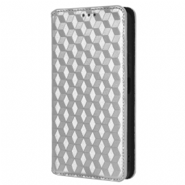 Kožené Pouzdro Folio Samsung Galaxy Z Fold 5 3d Návrh