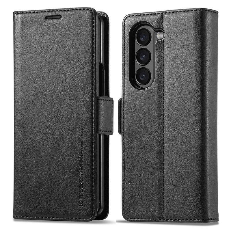 Kožený Kryt Na Samsung Galaxy Z Fold 5 Kožené Provedení Rfid Lc.imeeke