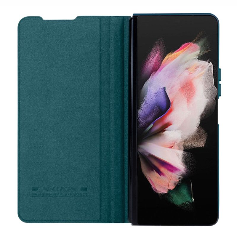 Kožený Kryt Samsung Galaxy Z Fold 5 Nillkin Imitace Kůže