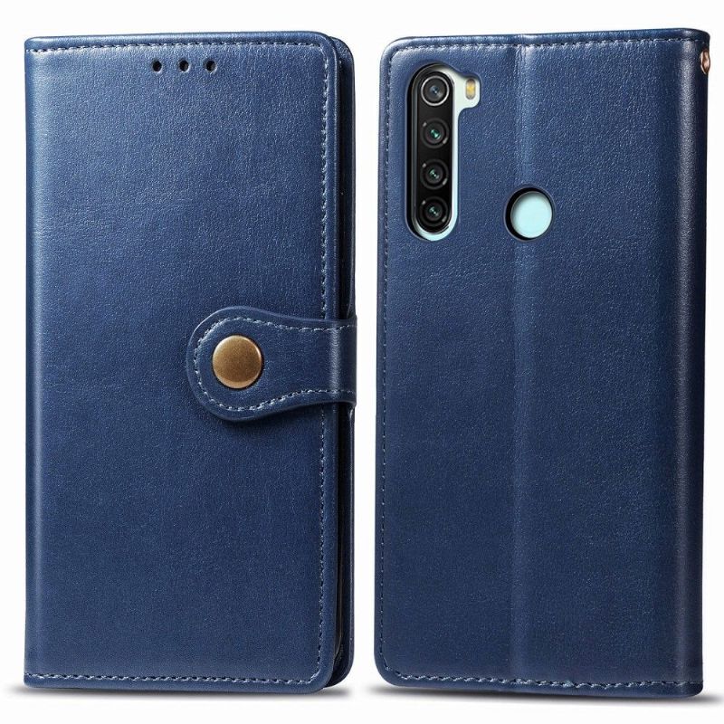 Flipové Pouzdro Na Xiaomi Redmi Note 8 2021 Držák Karet Z Umělé Kůže Indila