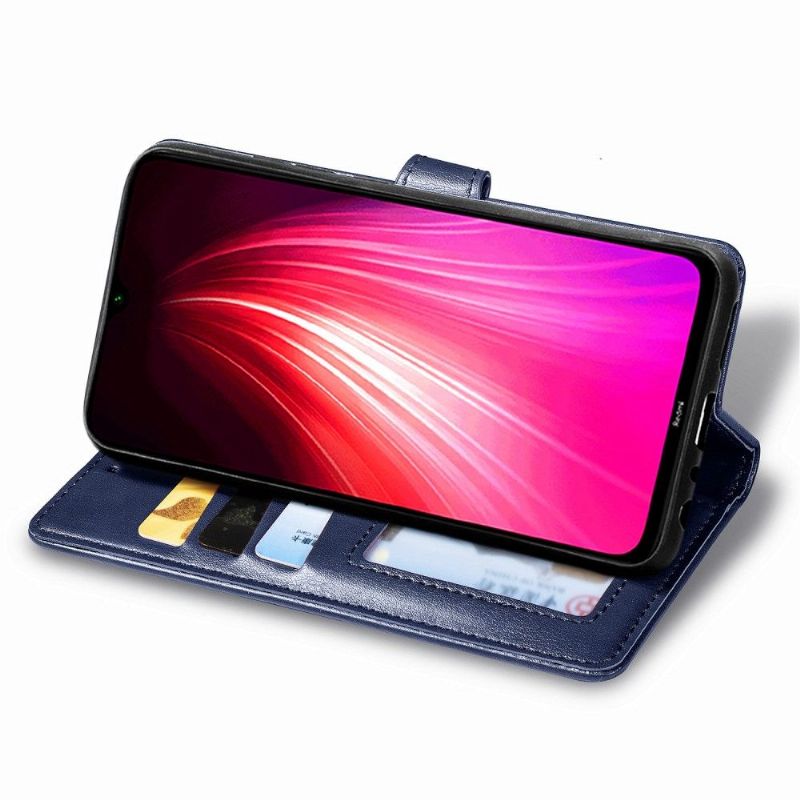 Flipové Pouzdro Na Xiaomi Redmi Note 8 2021 Držák Karet Z Umělé Kůže Indila