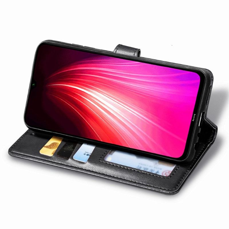 Flipové Pouzdro Na Xiaomi Redmi Note 8 2021 Držák Karet Z Umělé Kůže Indila