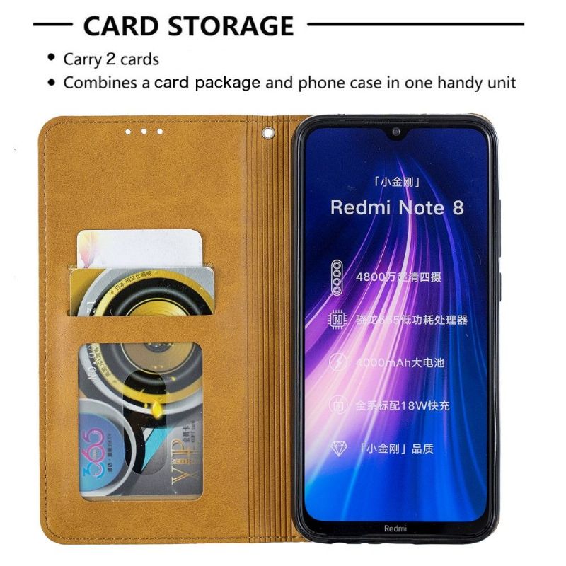 Flipové Pouzdro Na Xiaomi Redmi Note 8 2021 Držitel Karty Célinia