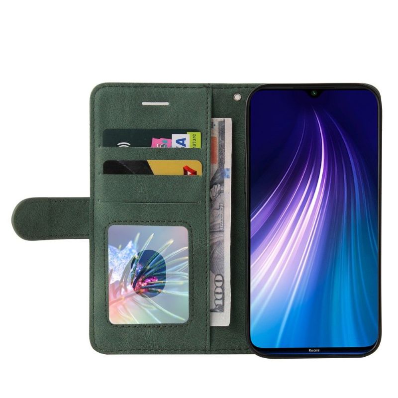 Flipové Pouzdro Na Xiaomi Redmi Note 8 2021 Dvoubarevné Umělecké