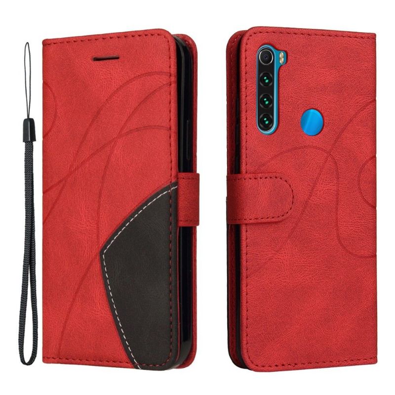Flipové Pouzdro Na Xiaomi Redmi Note 8 2021 Dvoubarevné Umělecké