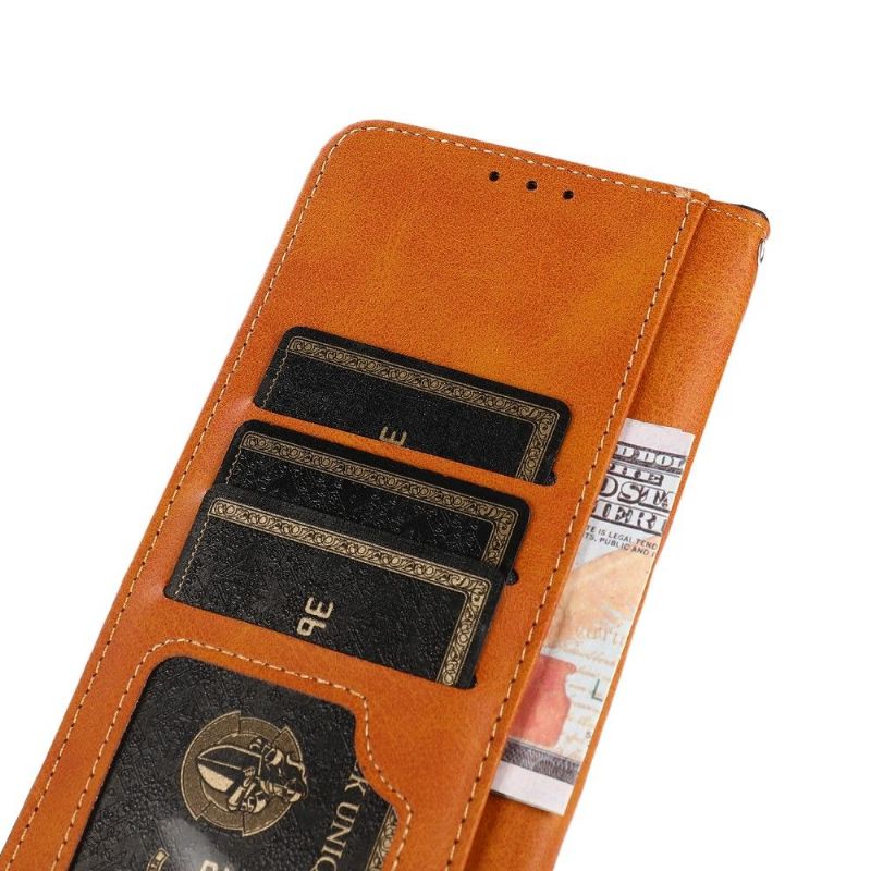 Flipové Pouzdro Na Xiaomi Redmi Note 8 2021 Khazneh Bicolor Umělá Kůže